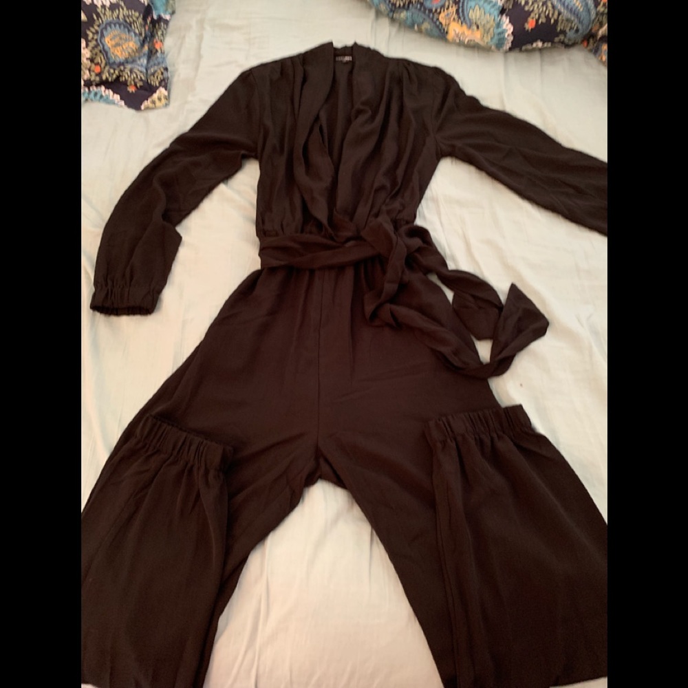 Sexy black jumpsuit